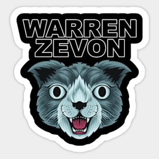 Warren Zevon Sticker